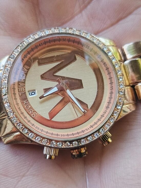 Michael Kors Women Wristwatch Rose Gold Analog Quarts Date Calendar Watch main image 5